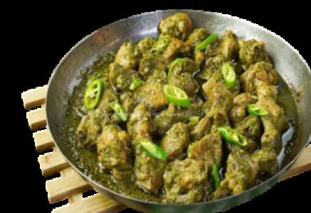 Chicken Green Karahi (Full)