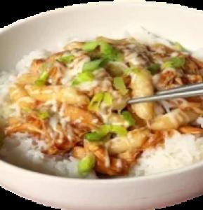 Chicken Tteokbokki with Rice